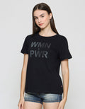 Cardinal WMN PWR Print Kaos Casual Wanita