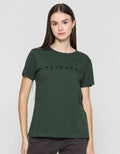 Cardinal Reinvent Print Kaos Casual Wanita