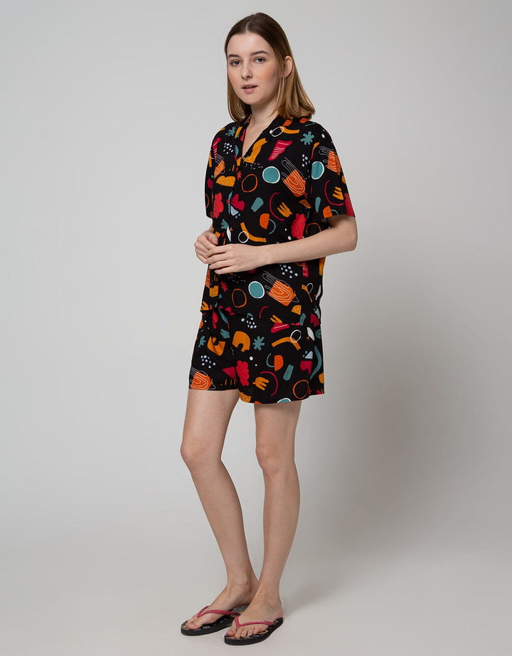 Nevada Geometric One Set Pyjama