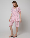 Nevada Capri Cute Cat Pyjama