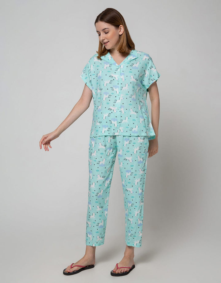Nevada Unicorn Cloud Woman Pajama