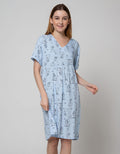 Nevada Cute Cat Midi Dress Sleepwear