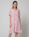 Nevada Cute Cat Midi Dress Sleepwear