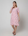 Nevada Cute Cat Midi Dress Sleepwear
