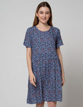 St. Yves Papper Flower Midi Dress