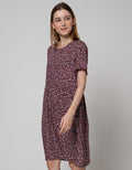 St. Yves Papper Flower Midi Dress