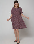 St. Yves Papper Flower Midi Dress