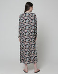 St. Yves Long Sleeve Maxi Dress Big Palm