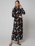 St. Yves Leaf Shadow Maxi Dress
