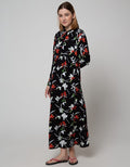 St. Yves Leaf Shadow Maxi Dress