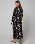 St. Yves Leaf Shadow Maxi Dress
