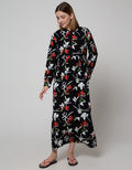 St. Yves Leaf Shadow Maxi Dress