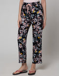 St. Yves Flower Print Long Pants