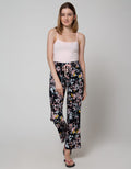 St. Yves Flower Print Long Pants