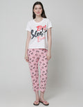 Disney Mickey Best Sleep Ever Short Sleeve Pyjama Pants