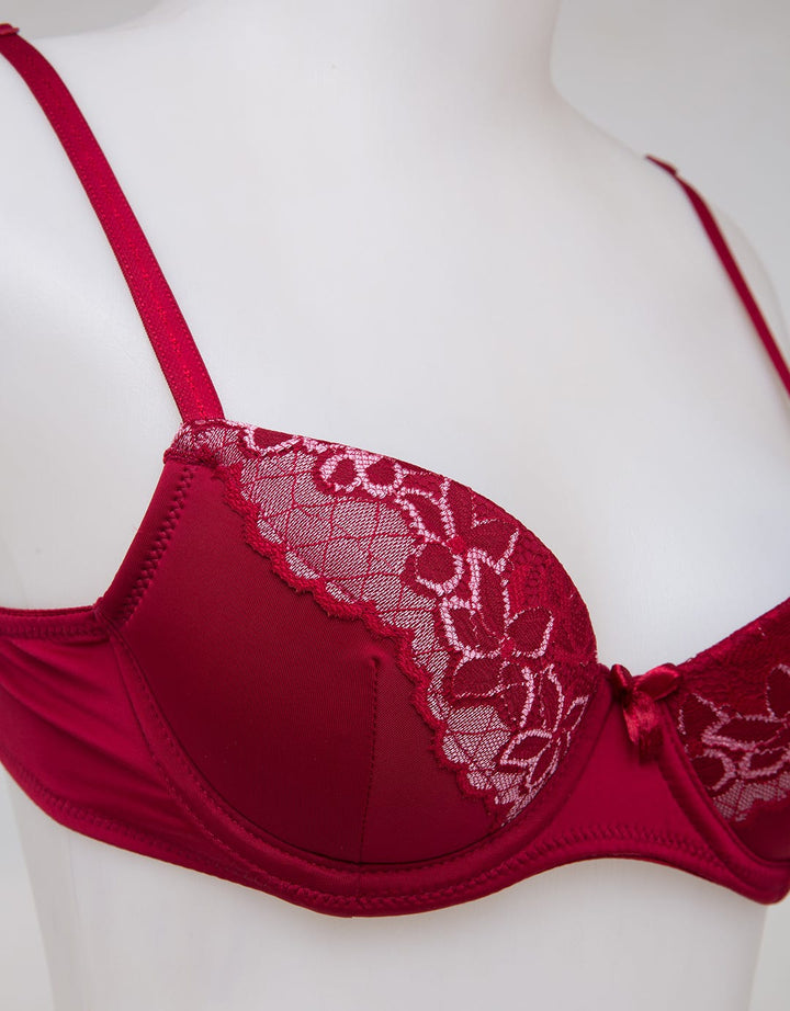 St. Yves Non Push Up Regular Bra Wire With Lace