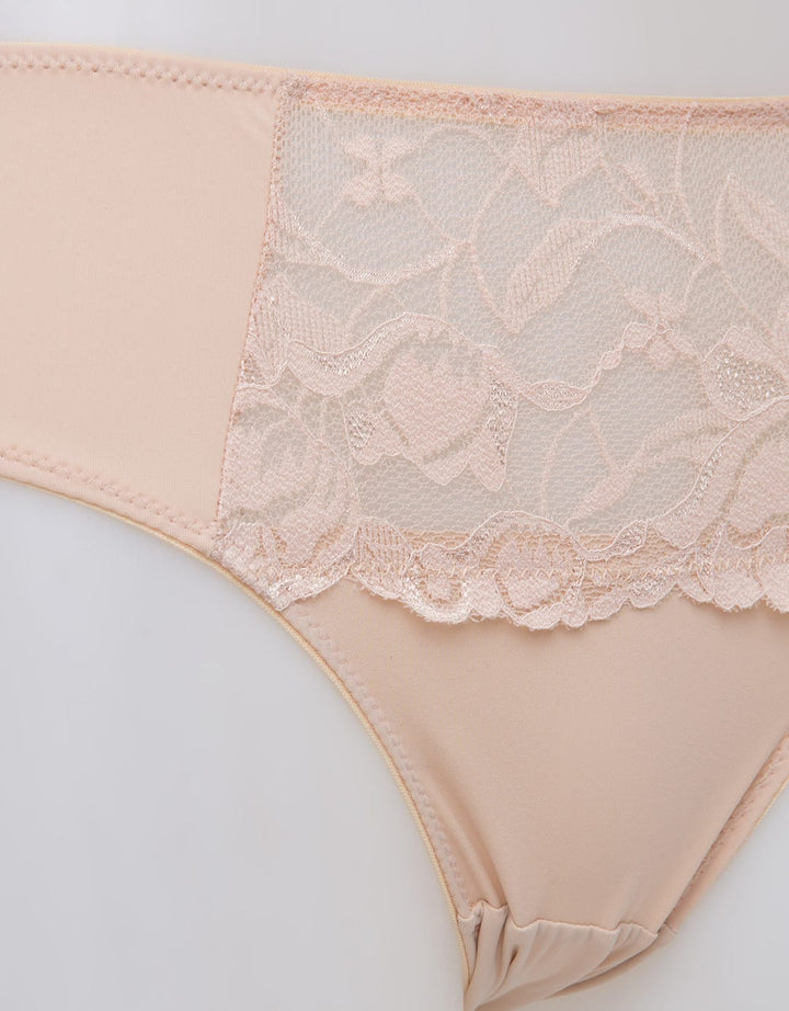 St. Yves Midi Briefs Lace Almond