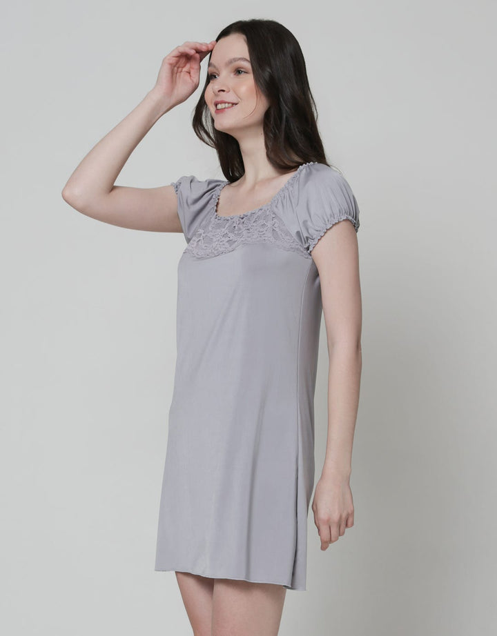 St. Yves Lingerie Lace Silver