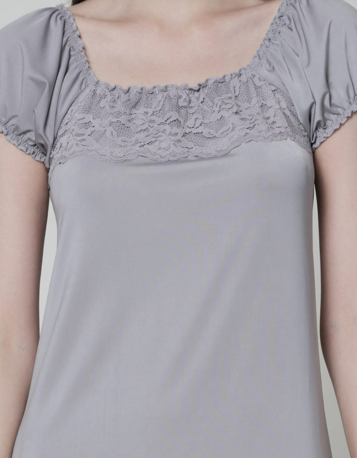 St. Yves Lingerie Lace Silver