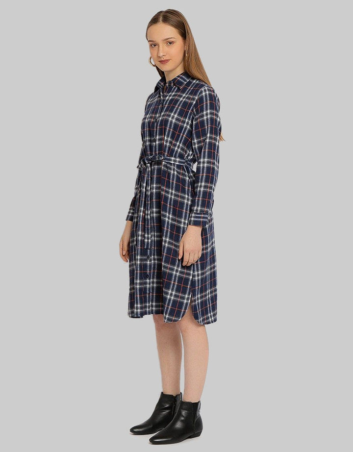 PURICIA FLANNEL DRESS