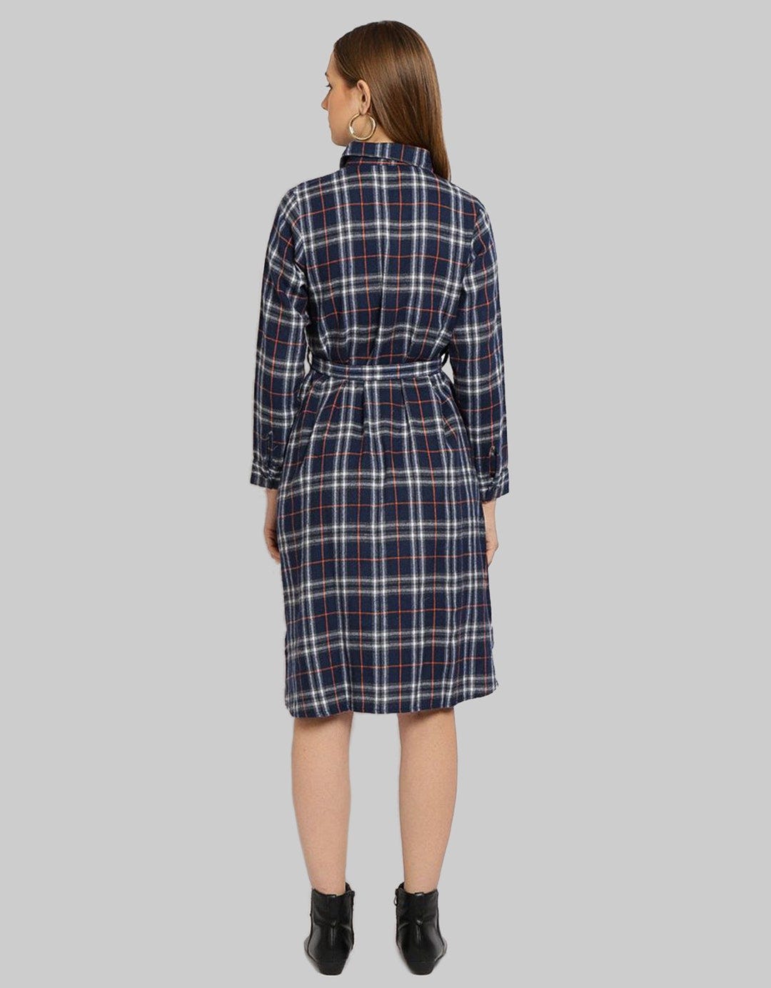 PURICIA FLANNEL DRESS