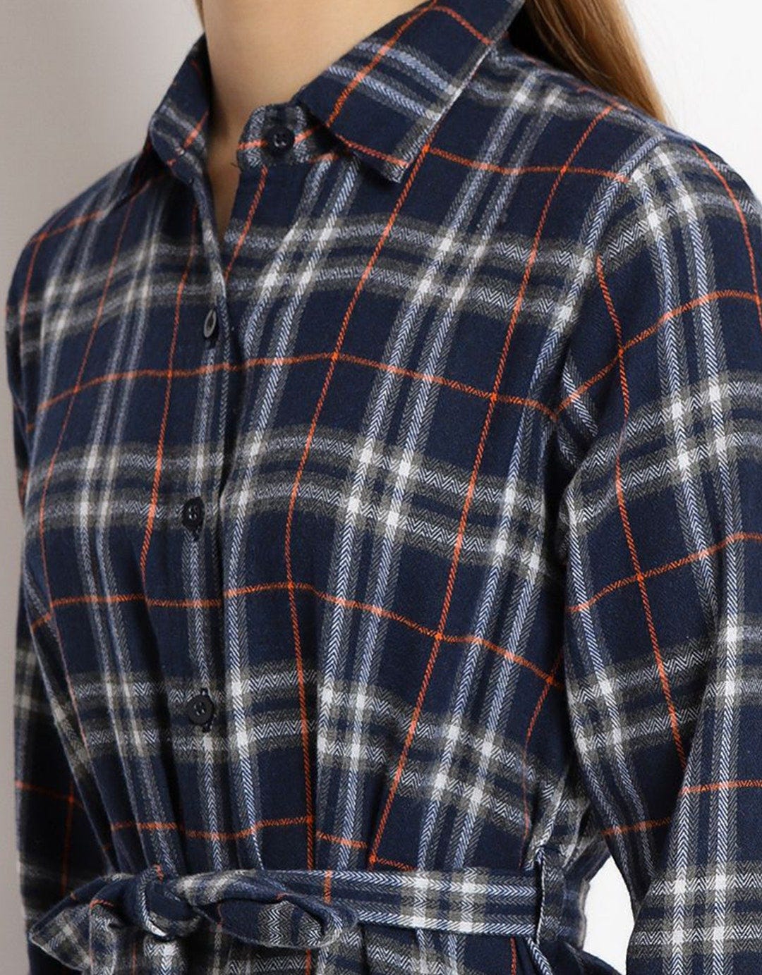 PURICIA FLANNEL DRESS