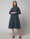 PLAIN LINEN DRESS NO
