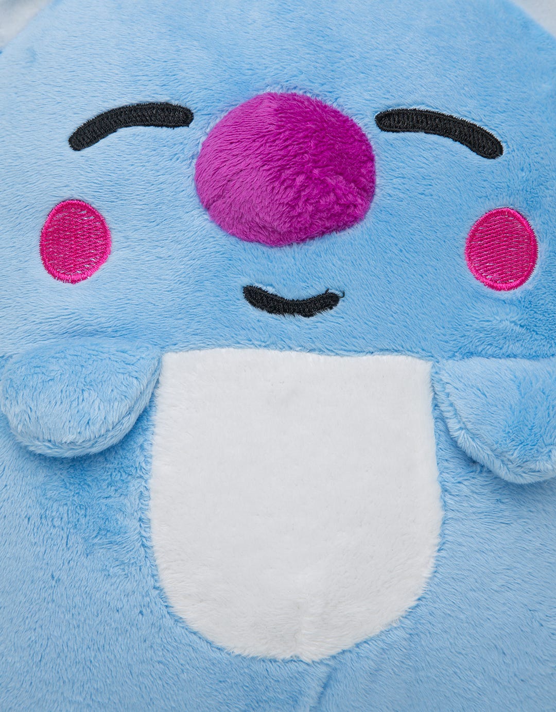 Little M Cushion Smile Square Blue Smiles4