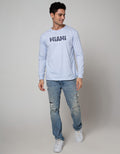 T Zone Long Sleeve T-Shirt  Print City Miami