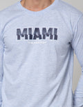 T Zone Long Sleeve T-Shirt  Print City Miami