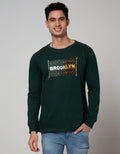 T Zone Long Sleeve T-Shirt Print City Brooklyn