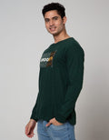T Zone Long Sleeve T-Shirt Print City Brooklyn