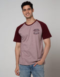 T Zone Raglan T-Shirt Print Theme Dimensional College
