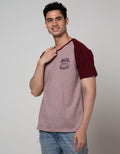 T Zone Raglan T-Shirt Print Theme Dimensional College