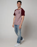 T Zone Raglan T-Shirt Print Theme Dimensional College