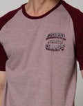 T Zone Raglan T-Shirt Print Theme Dimensional College