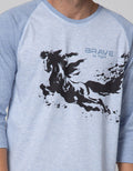 T Zone Theme Inked Kaos Raglan Pria