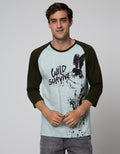 T Zone Inked Art Men's Raglan T-Shirt