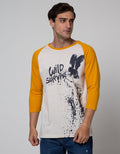 T Zone Inked Art Men's Raglan T-Shirt