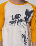 T Zone Inked Art Men's Raglan T-Shirt