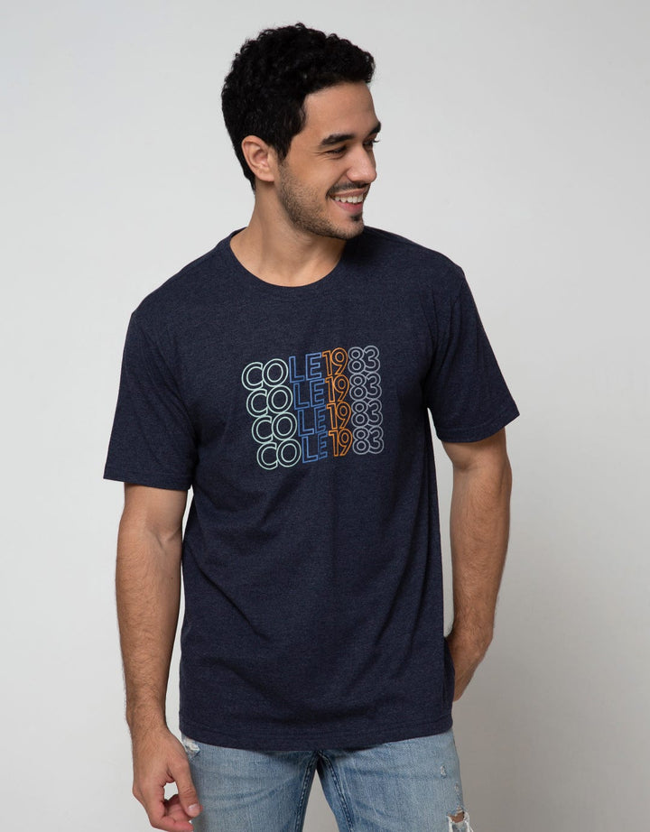 Cole Short Sleeve T-Shirt Print Gradasi