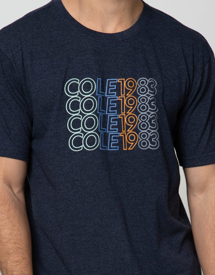 Cole Short Sleeve T-Shirt Print Gradasi