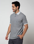 Cole Short Sleeve Polo Shirt Aop Geometri Leaves