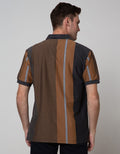 Cole Vertical Med Block Polo Shirt