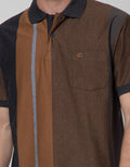 Cole Vertical Med Block Polo Shirt