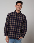 Cole Long Sleeve Shirt Woven Med Check
