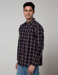Cole Long Sleeve Shirt Woven Med Check