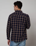 Cole Long Sleeve Shirt Woven Med Check