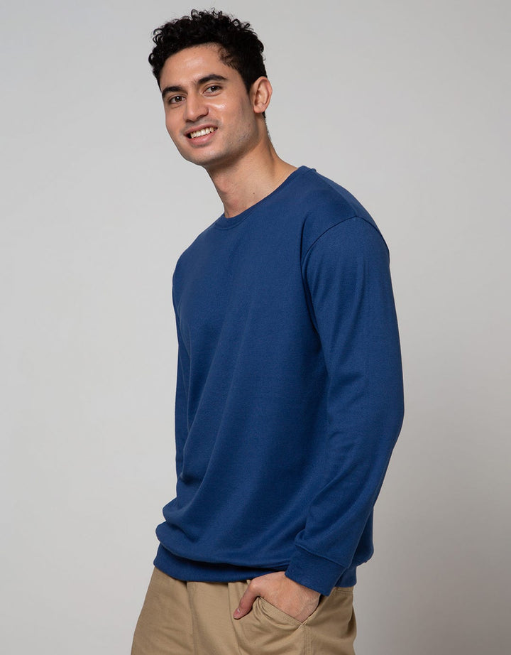 Cole Sweatshirt Interlock Basic Solid