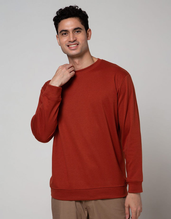 Cole Sweatshirt Interlock Basic Solid
